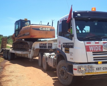 Heavy Equipment Haulage