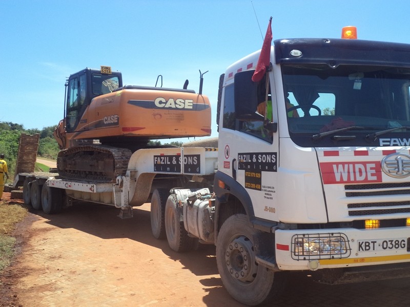 Heavy Equipment Haulage